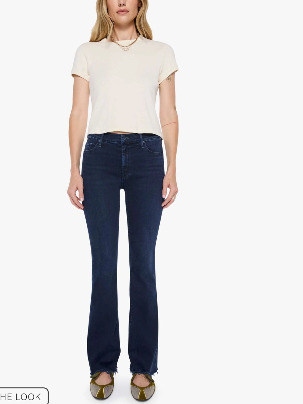Mother • The Weekender Fray Jean Chip On My Shoulder